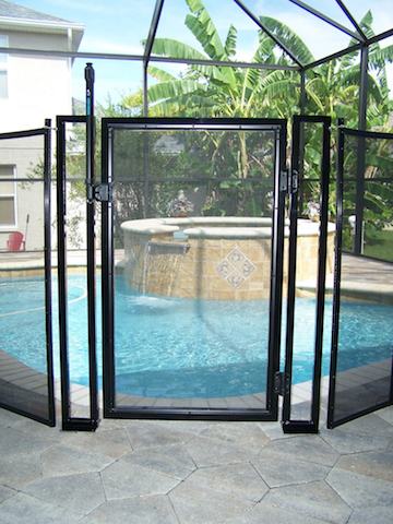 gate of pool fence