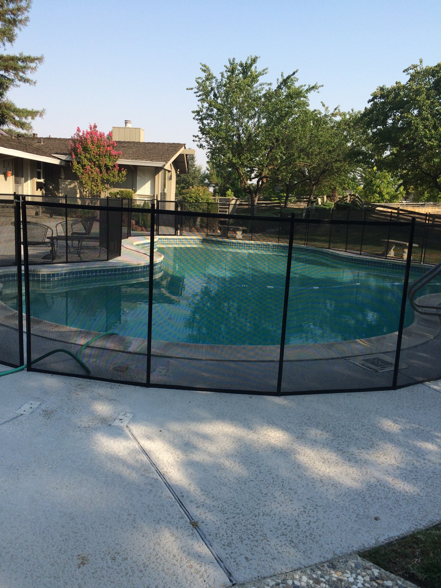 Pool fence in Lafayette